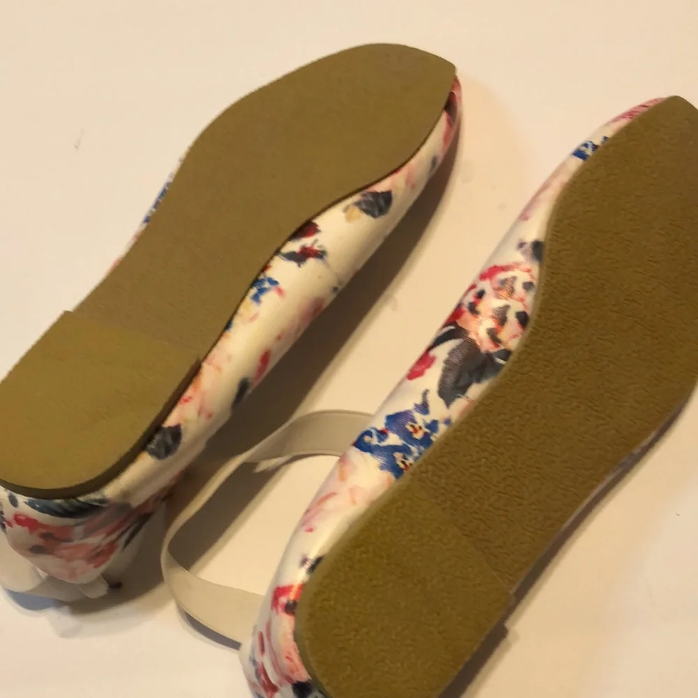 Woman’s Y2k Easter CINAK floral ballet fall sandals flats s9 - Picture 5 of 5